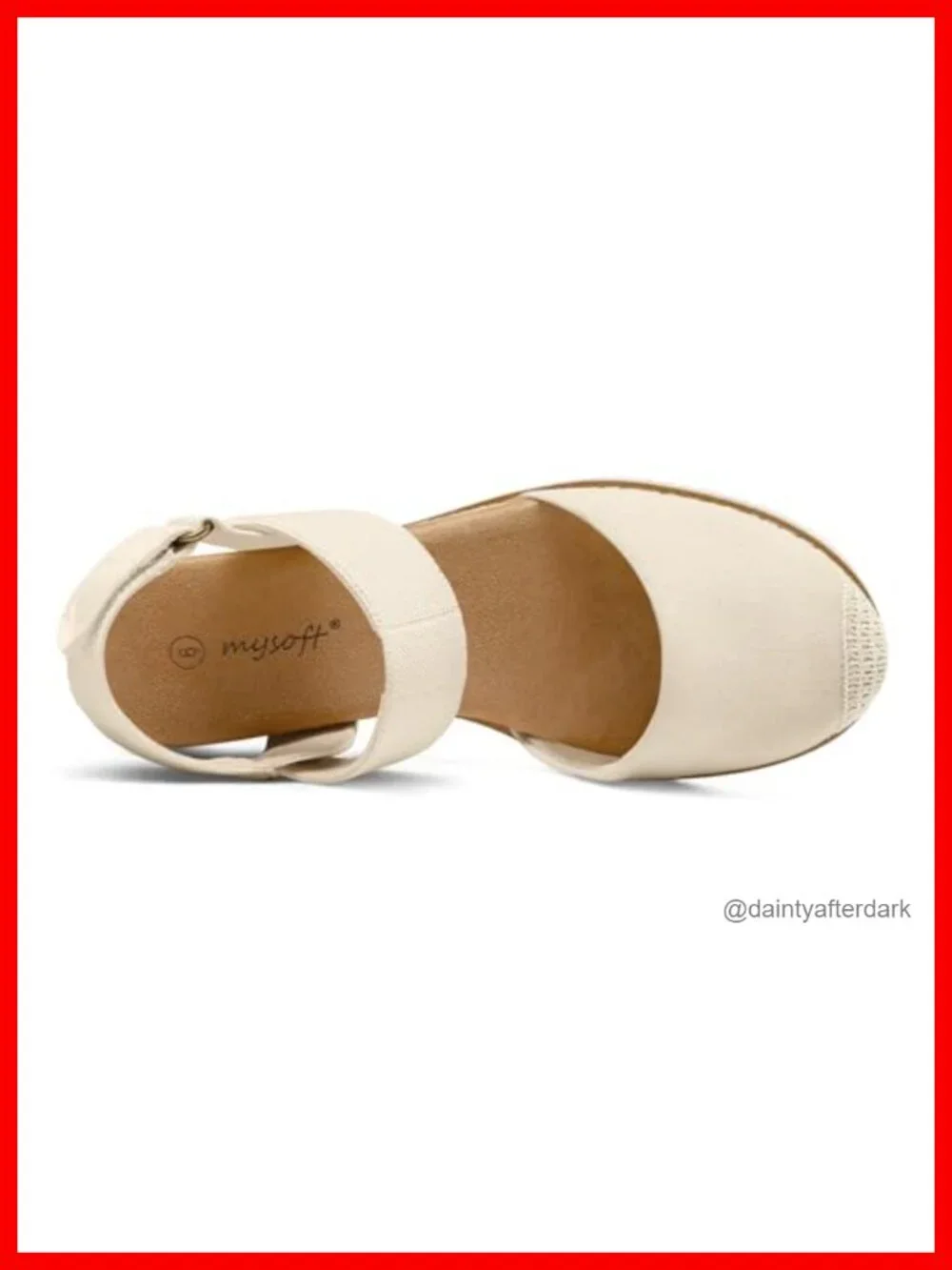 Women's Low Wedge Sandals Comfortable Closed Toe Espadrilles Slip on Elastic